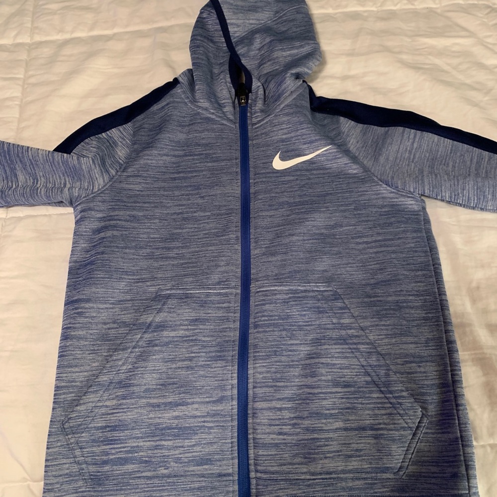 Nike Boys Medium Hoodie Blue